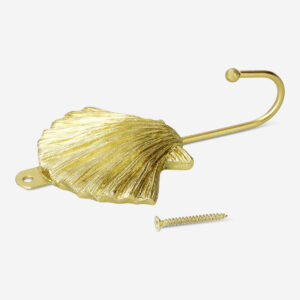 Brass seashell hook for wall - Image 3