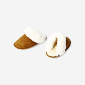 Brown slippers with plush - Size 40/41 - Image 3