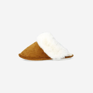 Brown slippers with plush - Size 40/41 - Image 2
