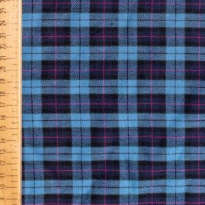 Brushed Cotton Tartan Fabric - Cranleigh