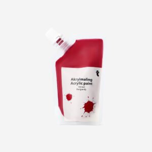 Burgundy acrylic paint - 80 ml - Image 1