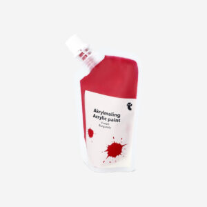 Burgundy acrylic paint - 80 ml - Image 2