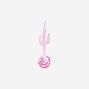 Pink cactus measuring spoons - 4 pcs - Image 3