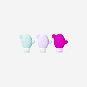 Cactus travel bottles set - 3 pcs - Image 2