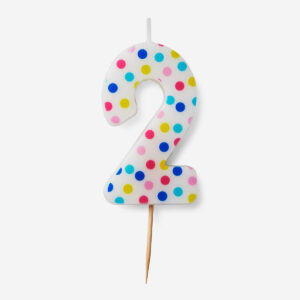 Cake Candle Number 2 - Image 1