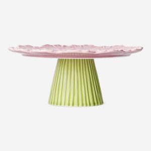 Cake stand with flowers - Image 2
