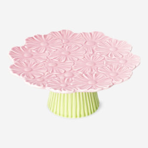 Cake stand with flowers - Image 1
