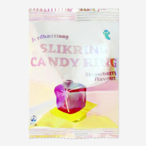 Candy Rings with Strawberry Flavour - Image 1