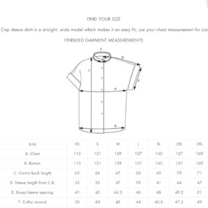 The Assembly Line CAP SLEEVE SHIRT PATTERN XS - L - Image 4