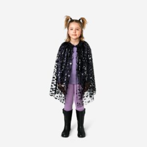Cape with butterflies for kids - 4 to 8 years