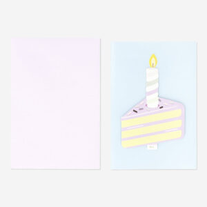 Card. Birthday cake - Image 1