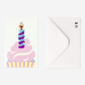Card with cupcake and envelope - Image 2