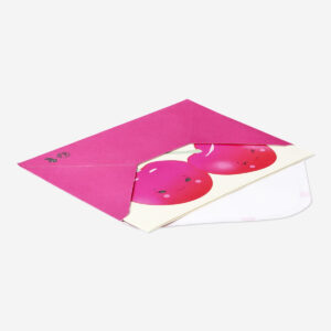 Card with envelope. Cherries - Image 3