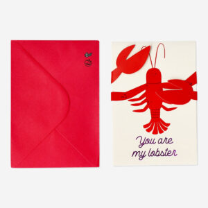 Card with lobster and envelope - Image 3