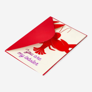 Card with lobster and envelope - Image 2