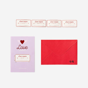 Card with love vouchers and envelope - Image 1