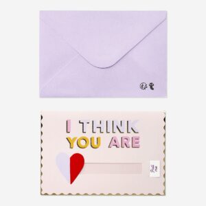 Card with pull out text and envelope - Image 2
