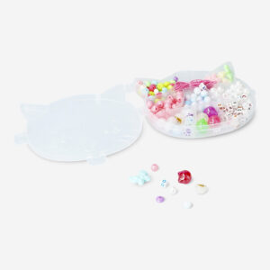 Cat shaped bead set with string - Image 3