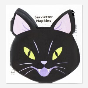 Cat shaped napkins - 16 pcs - Image 3