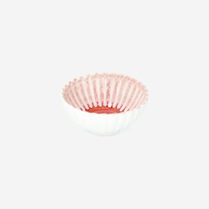 Ceramic bowl with seashell look - 16 cm - Image 1