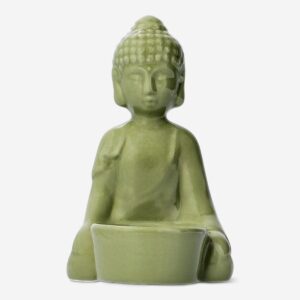 Ceramic buddha tealight holder - Image 1