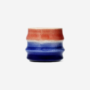 Gradient red to blue ceramic mug - 300 ml - Image 2
