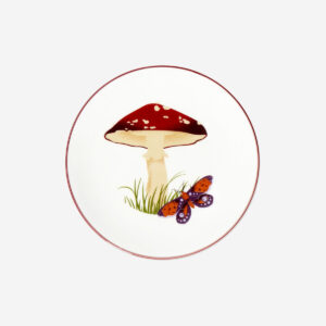 Ceramic mushroom plate - 16 cm - Image 2