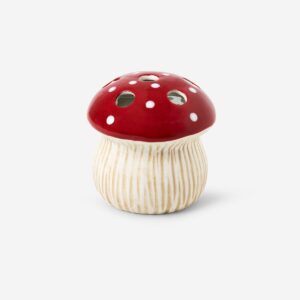 Ceramic snack forks as mushroom - 6 pcs - Image 3