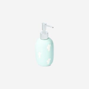 Ceramic soap dispenser with cactus print - Image 1