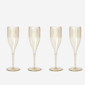 Champagne flutes - 4 pcs - Image 1