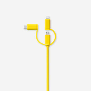 Charging cable. For USB-C, Micro USB and lightning