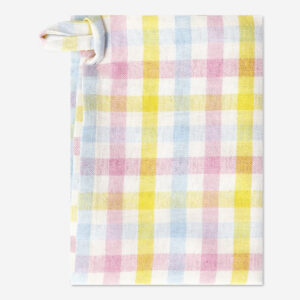Checkered tea towel - Image 1