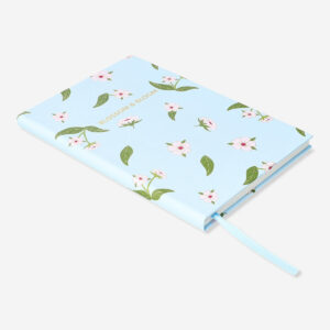 Cherry blossom notebook with hard cover - Image 2