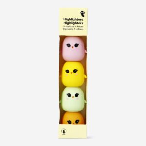 Stackable chicken highlighters - 5 pcs - Image 3