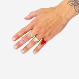 Children's adjustable rings. 4 pcs - Image 3