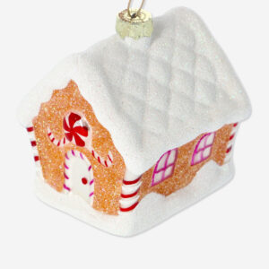 Christmas bauble. Gingerbread house - Image 3