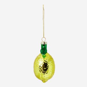 Christmas bauble. Lemon