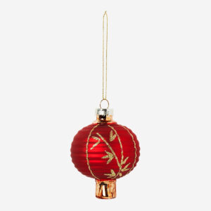 Christmas bauble. Rice lamp