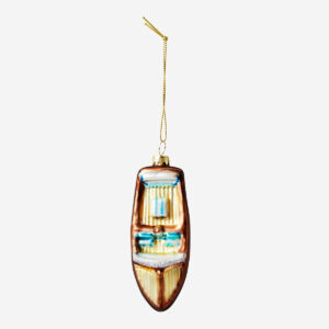 Christmas bauble. Speed boat - Image 1