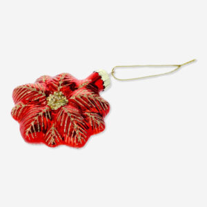 Christmas bauble - Star flower - Image 2
