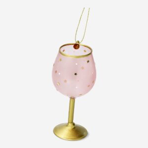 Christmas bauble - Wineglass - Image 2