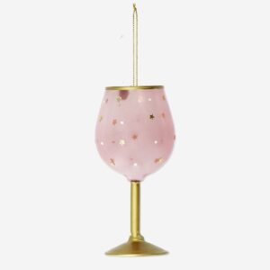 Christmas bauble - Wineglass - Image 1
