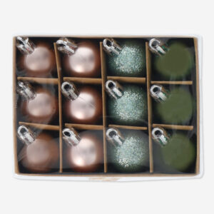 Christmas baubles - 12 pcs