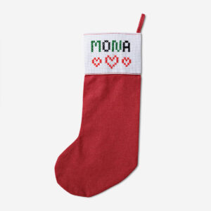 Christmas stocking cross stitch kit - Image 1