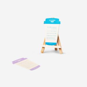 Coffee cup desk calendar - Image 1