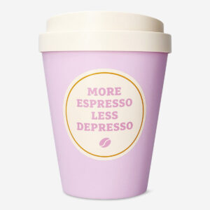 Coffee cup shaped push bin - Image 1