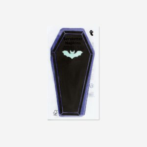 Coffin napkins - 16 pcs - Image 1