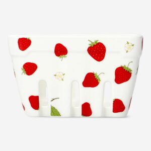 Colander with strawberry print - Image 1