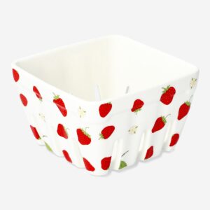 Colander with strawberry print - Image 2