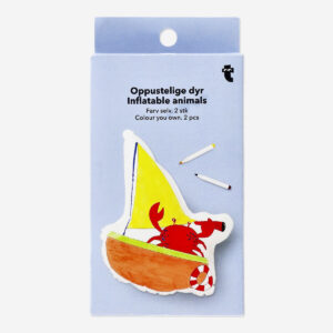 Colour-your-own inflatable animals